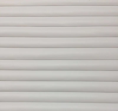 VINYL SUPREME WHITE MARINE PLEATED VINYL ATV AUTO BOAT FABRIC BY YARD 54"W - Image 1 of 4