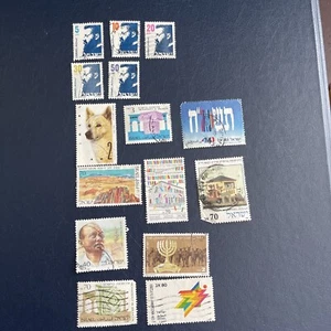 Israel 1986-1989 Various  15 Stamps, Used,VF, See Photos - Picture 1 of 12