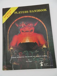 De colección TSR Games Advanced Dungeons & Dragons Players Dungeon Masters Manual 1980 - Imagen 1 de 10