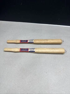2 10" EXCELSALL Hickory Ersatz Holz Maschinist Hammer Griff Neu aus altem Lagerbestand Salem IN - Bild 1 von 4