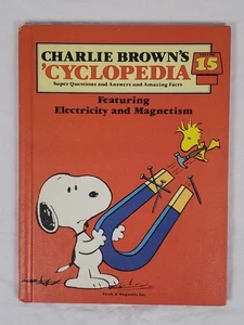 Charlie Brown's 'Cyclopedia Vol 15 Featuring Electricity Magnetism VINTAGE - Picture 1 of 14