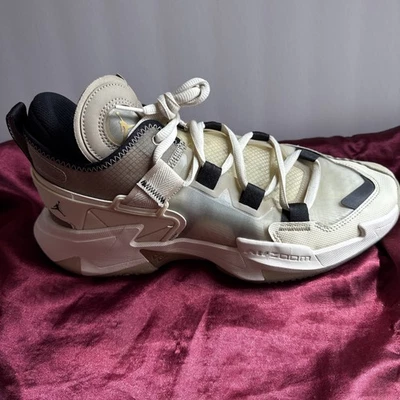 NIKE AIR JORDAN WHY NOT .5 COCONUT MILK-BLACK-KHAKI SZ 11.5 [DC3637-102] Wore 1x - Image 1 of 4