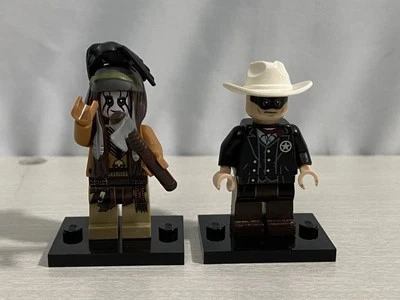 LEGO Minifiguras Lone Ranger Tonto Lote de 2 Foto 1 de 4