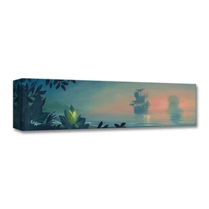 Neverland Lagoon 7Hx28W Disney Fine Art by Rob Kaz - Picture 1 of 1