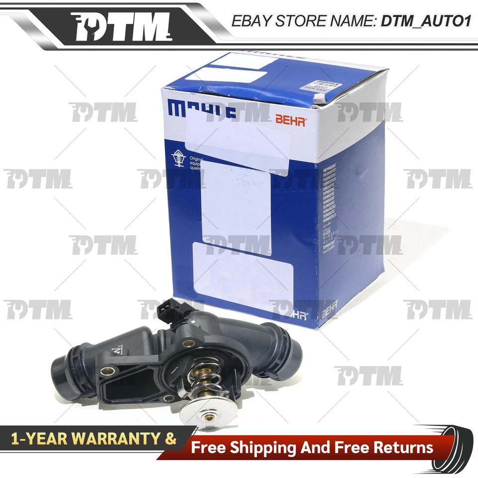 Carcasa de termostato con junta para BMW 325i 328i E46 323i 330i 525i 528i X3 X5 Z3 Foto 1 de 4