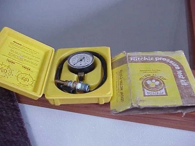 Kit de prueba de presión de gas Ritchie Yellow Jacket #78060 0-35 sin probar Foto 1 de 4