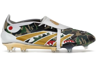 Adidas Predator Elite Lengua Plegable FG Bape Verde Camuflaje Foto 1 de 4