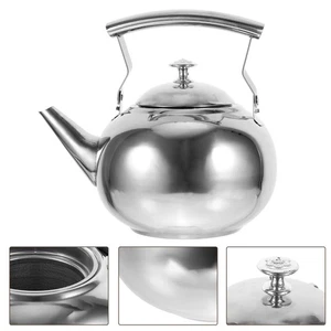  Teiera Con Infusore Bolitore Bolli Bollitore Per Il Tè Acciaio Inossidabile - Foto 1 di 16