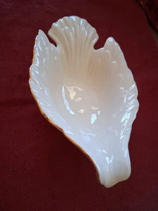 LENOX China Porzellan TAUBE SAMMLUNG SCHALE Elfenbein GOLDRAND - NEUWERTIG - Bild 1 von 12