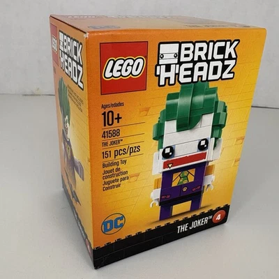 LEGO BrickHeadz El Guasón 41588 DC Batman Juego de Película 151 piezas - Nuevo Sellado Retirado Foto 1 de 4