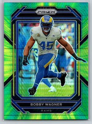 Bobby Wagner 2022 Panini Prizm Hyper Prizm /175 #166 Los Angeles Rams - Image 1 of 2