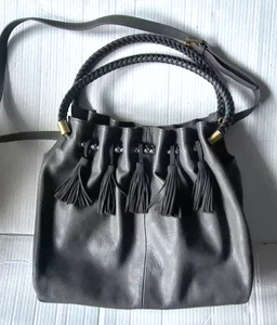 Steven by Steve Madden Gray Verona Large Shoulder Bag With Detachable Strap - Picture 1 of 22