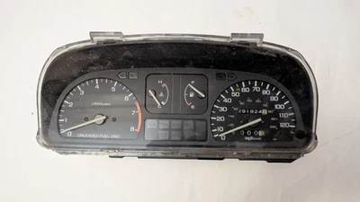 1990 1991 Honda Civic CRX SI M/T Instrument Speedometer Gauge Cluster OEM 291k - Изображение 1 из 4