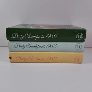 Daily Guideposts Spirit-Lifting Thoughts Book Lot of 3 (1982, 1983, 1989) - Imagen 1 de 18