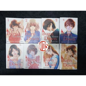 Burn The House Down Manga Englisch Band 1-8 Full Set Comic Neu von Moyashi Fujisawa - Bild 1 von 3