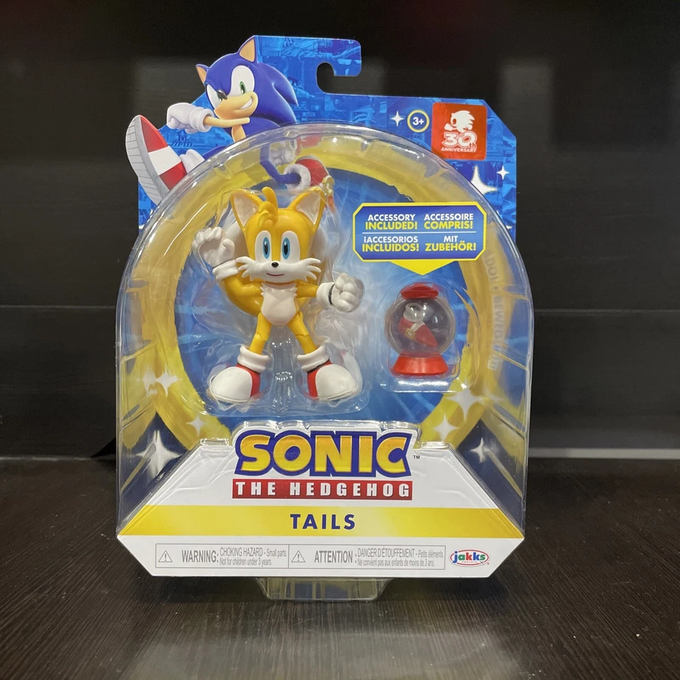 2021 Jakks Pacific Sonic The Hedgehog 30th Anniversary Action Figure Tails