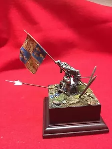 70mm Investor Grade Medieval Battle Scene - Whitemetal soilders - Picture 1 of 8