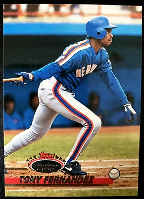 Tony FERNANDEZ 1993 Topps Stadium Club #644 New York Mets - Image 1 of 2