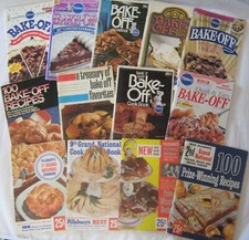 Lot of 13 Vintage Pillsbury Bake Off Cook Books 1950s to the 2000s Recipes #8