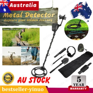 350MM Deep Sensitive Metal Detector KITS LCD Searching Gold Digger Treasure Hunt - Picture 1 of 17