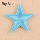 10Pcs 4.4X4.4Cm Star Embroidery Iron On Applique Patch Diy Supplies