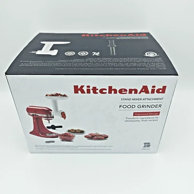 KITCHENAID GENUINE FOOD GRINDER STAND MIXER ATTACHMENT KSMFGA - Image 1 of 4