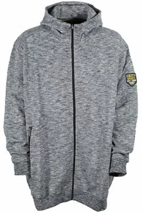 Kitaro Sweatjacke Kapuzenjacke Hoody Jacket Herren Baumwolle Grau 4XL 5XL 6XL - Picture 1 of 4