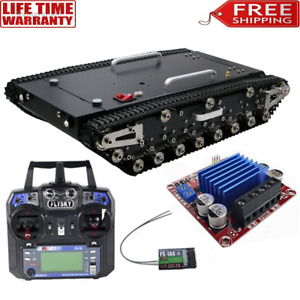 WT-500S Tank Chassis Robot Remote Control Smart Car Electronic Control System