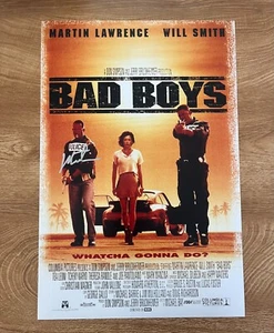 * MARTIN LAWRENCE * signed 12x18 poster * BAD BOYS * - Picture 1 of 2