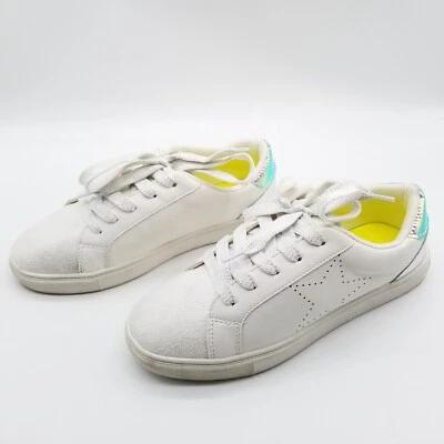 Steve Madden девочка Рэнди низкий верхний кроссовок размер 4 белый искусственной кожи - Изображение 1 из 4