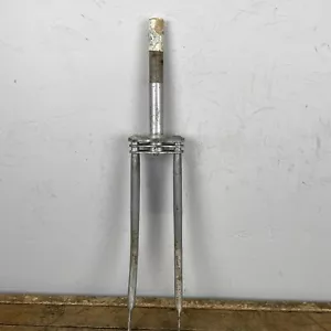 Wald 24" Fork Cruiser Silver Replacement Fork 1 in Threaded 8" 70s NOS Biplane - Picture 1 of 17