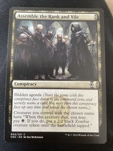 MTG 2016 Assemble the Rank and Vile Conspiracy 2: Take the Crown 002/221 @3100* - Picture 1 of 1