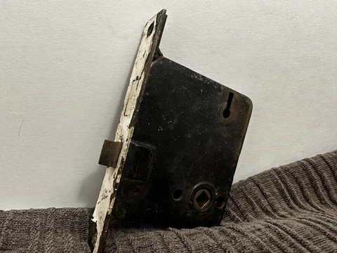 Vintage Antique Door Latch Architectural SALVAGE HARDWARE restoration Cover