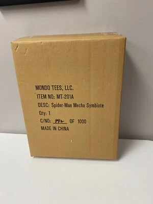 Figura Spider-Man Mecha Simbionte escala 1/6 Hot Toys coleccionable espectáculo secundario sellada Foto 1 de 4