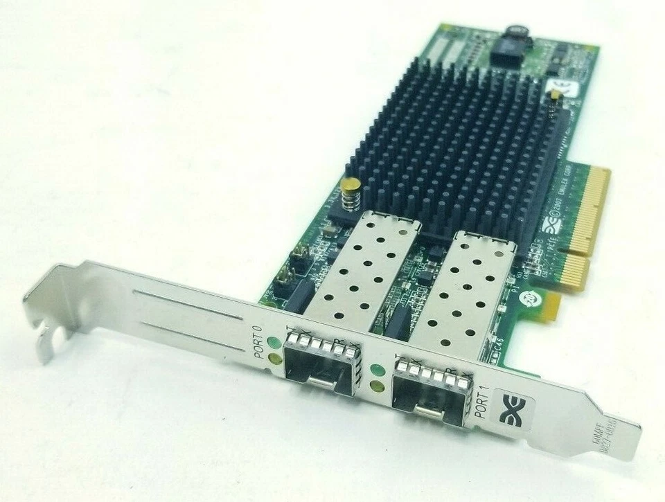 HP Emulex LPE12002-E 8GB PCI-E Dual-Port Expansion Card- USED - Image 1 of 4