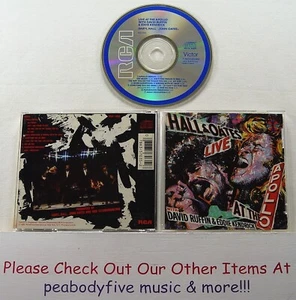 DARYL HALL JOHN OATES - Live At The Apollo CD 1985 RCA BLUE Label Made In Japan† - Imagen 1 de 2