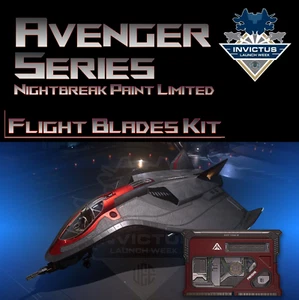 Star Citizen -  AVENGER SERIES -  FLIGHT BLADES KIT – NIGHTBREAK PAINT LIMITED - Picture 1 of 1
