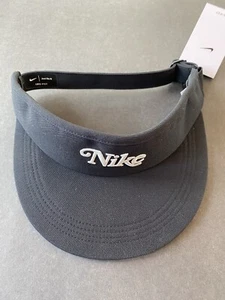 NIKE GOLF UNISEX VERSTELLBARES VISIER FÜR ERWACHSENE SCHWARZ UND WEISS - Bild 1 von 6