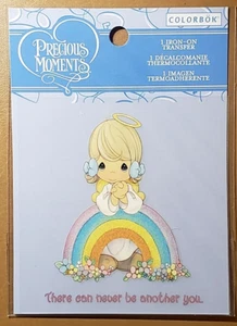 PRECIOUS MOMENTS Iron-On Art Transfer – RAINBOW - Picture 1 of 3