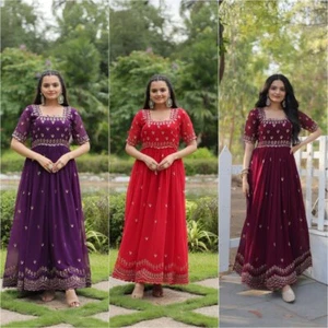 Pakistani Dress Salwar Kameez Ready To Wear Suits Indian Wedding Party Bollywood - Picture 1 of 37