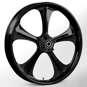 Adrenaline Black 19 x 3.0" Front Wheel - 2000-2022 Harley Touring Bagger - Picture 1 of 1