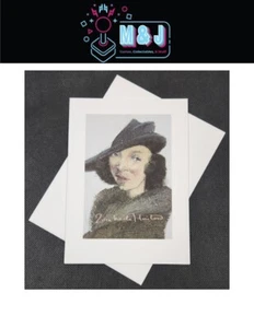 Caricature Art Of ZORA NEALE HURSTON Blank Greeting Card - Picture 1 of 3