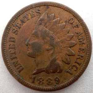 Centavo cabeza india 1889 - fino - Imagen 1 de 2