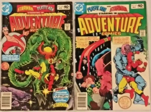 1980 DC COMICBUCH ABENTEUER COMICS #470-471 PLASTIC MAN STARMAN 2 BÜCHER KONVOLUT - Bild 1 von 2