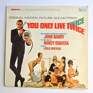 Vintage Album You Only Live Twice James Bond UAS 5155 Vinyl Record 1967 - Imagen 1 de 2