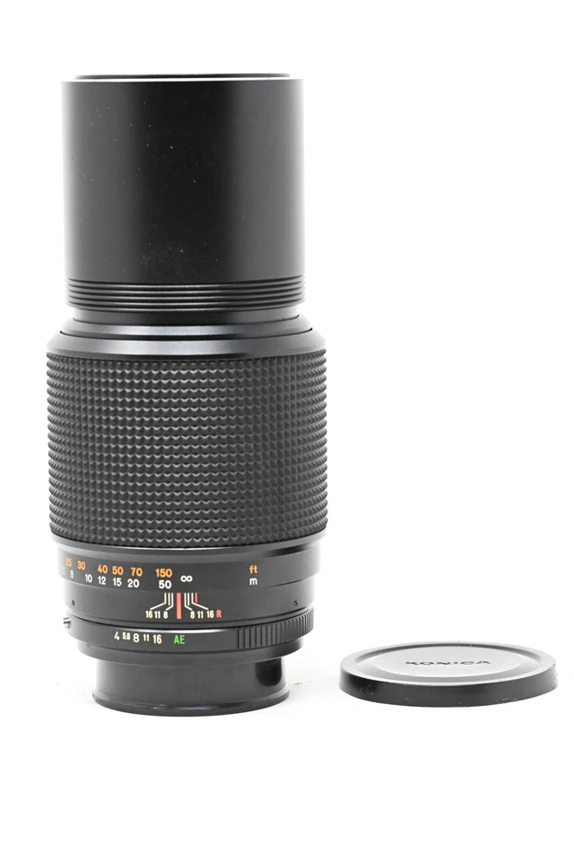 Lente teleobjetivo principal Konica Hexar AR 200 mm f/4 montura Canon FD (#B8) Foto 1 de 4