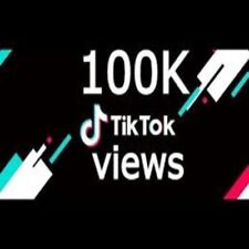 100,000 (100K) Tik Video views (WORLDWIDE DELIVERY)