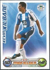 TOPPS MATCH ATTAX 2008-09-WIGAN ATHLETIC & REPUBLIC OF IRELAND-KEVIN KILBANE - Picture 1 of 1