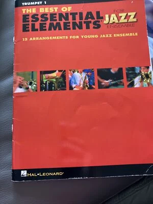Trompeta 1 Los mejores elementos esenciales para conjunto de jazz libro-15 arreglos Foto 1 de 4