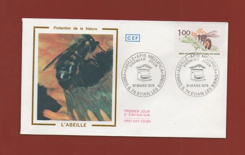 FDC 1979 - Nature Protection - THE BEE --- (Ref. 4300) - Image 1 of 1